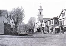 Main Street with Baptist Church
